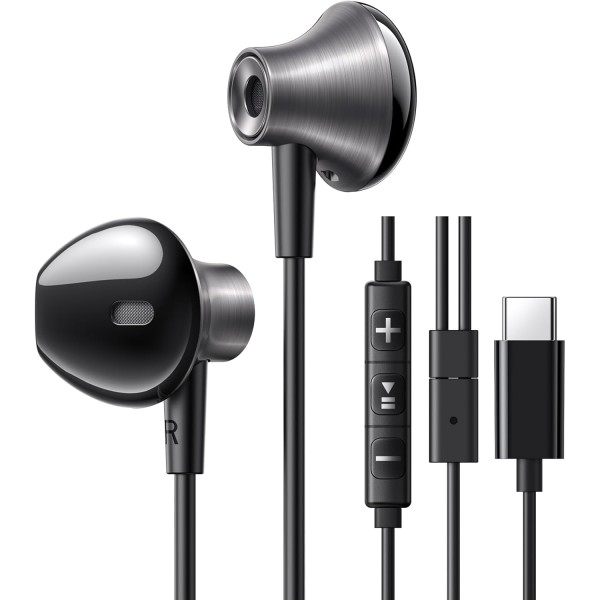 UGREEN Wired Earphones with USB-C Connector