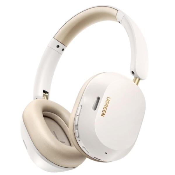 UGREEN HiTune Max5c Hybrid Active Noise-Cancelling Headphones White