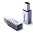UGREEN USB2.0 USB-C/F to USB2.0 B/M Adapter Aluminum Case US382