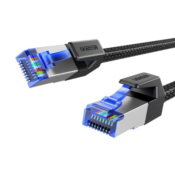 UGREEN CAT8 Shielded Round Braided Cable Modular Plugs 3m