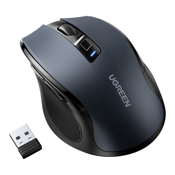UGREEN Ergonomic Wireless Mouse 2.4G 4000DPI Silence Design