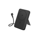 Anker Zolo Wireless Power Bank (10K, 30W, Built-In USB-C Cable) - Black