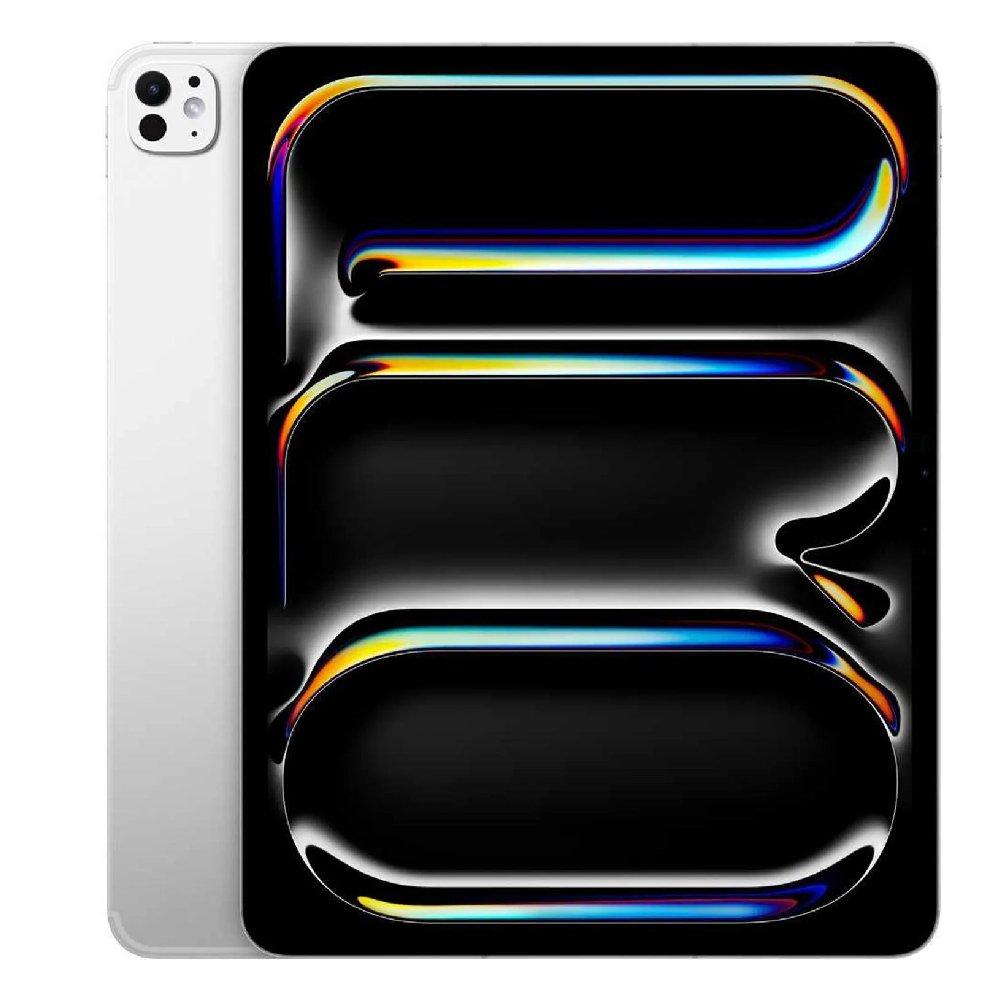 جهاز Apple iPad Pro M4 اللوحي سعة 256 جيجابايت وشاشة 13 بوصة وتقنية 5G - فضي