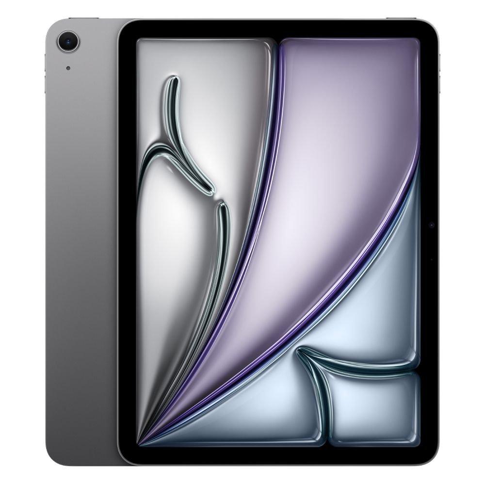 تابلت أبل آيباد إير M3، سعة 256 جيجابايت، ذاكرة وصول عشوائي (RAM) سعة 8 جيجابايت، واي فاي، مقاس 11 بوصة - رمادي فضائي