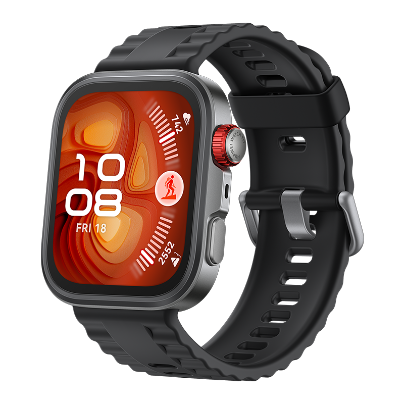 HUAWEI WATCH FIT 4 Pro Black Fluoroelastomer Strap Black