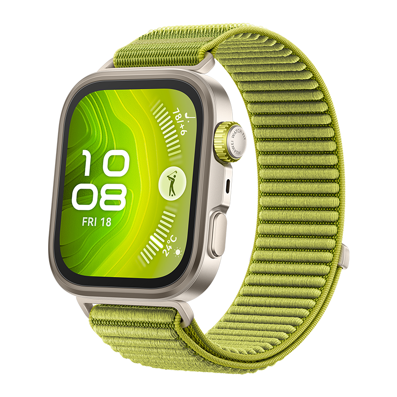 HUAWEI WATCH FIT 4 Pro Green Nylon Strap Green