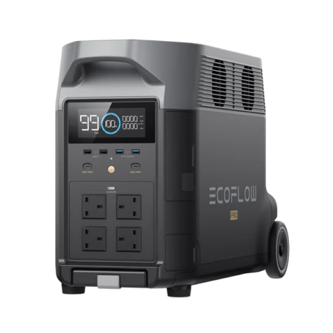 EcoFlow DELTA Pro Portable Power Station 3600Wh capacity 3600Wh output, X-Boost up to 4500W
