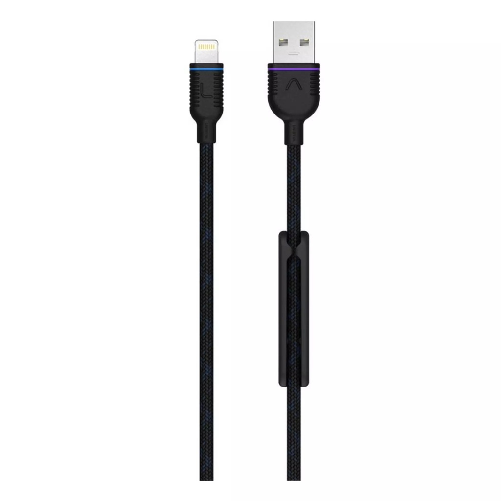 UNISYNK USB-A to Lightning Cable, 1.2m, 10160 – Black