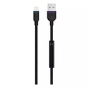 UNISYNK USB-A to Lightning Cable, 1.2m, 10160 – Black