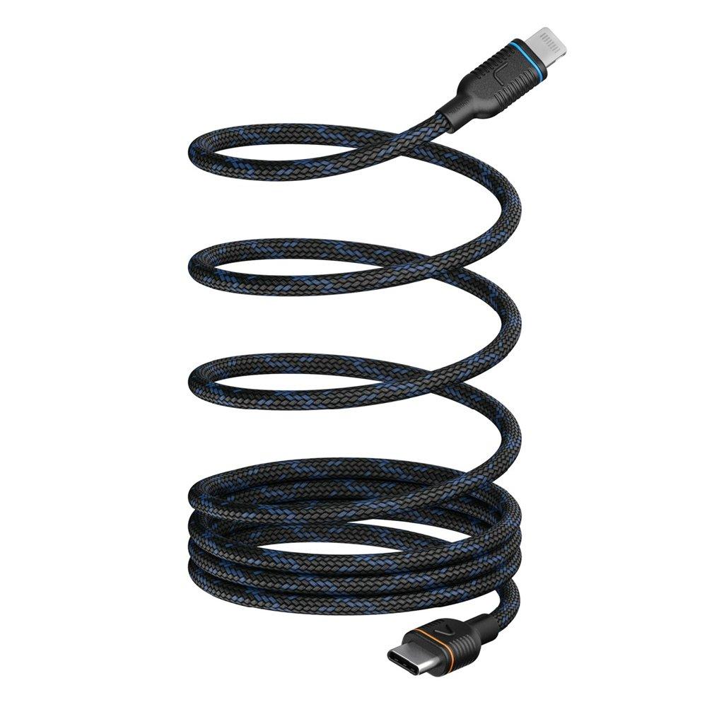 Unisynk MagRoll Magnetic USB-C to Lightning, 60W, 1M, 10449 - Black