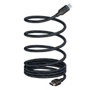Unisynk MagRoll Magnetic USB-C to Lightning, 60W, 1M, 10449 - Black
