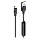 UNISYNK USB-A to Lightning Cable, 60W, 2.0m, 10274 - Black