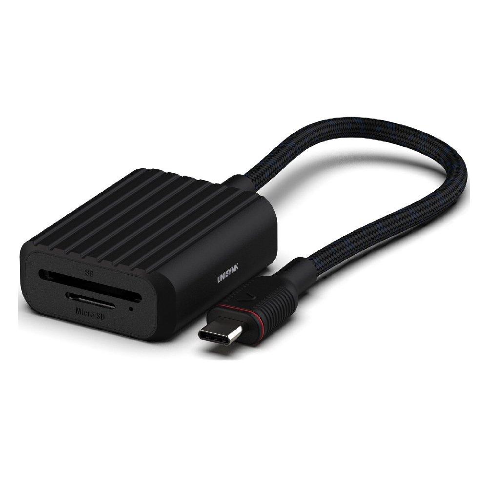 UNISYNK USB-C to MicroSD Card Adapter, 10381 – Black