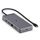 UNISYNK 12 Port Dual Display USB-C Hub 8K Pro, 10399 – Grey