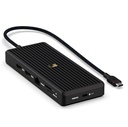 UNISYNK 12 Port Dual Display USB-C Hub 8K Pro, 10400 – Black