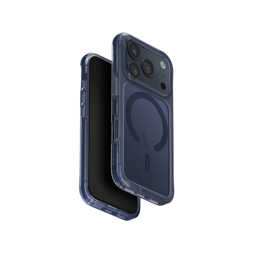 UNIQ Hybrid iPhone 17 Pro Max (2025) 6.9-inch Magclick Charging Combat - Navy Blue (Navy Blue)