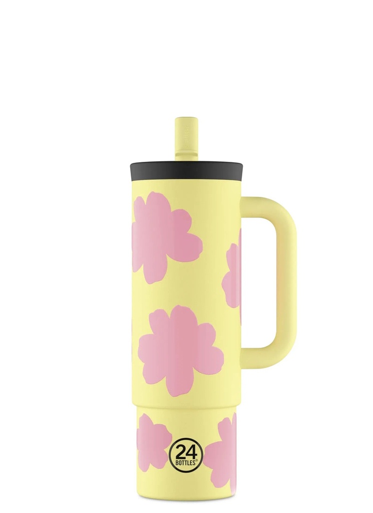 24Bottles - Straw Cup 800ml Daydreaming Yellow