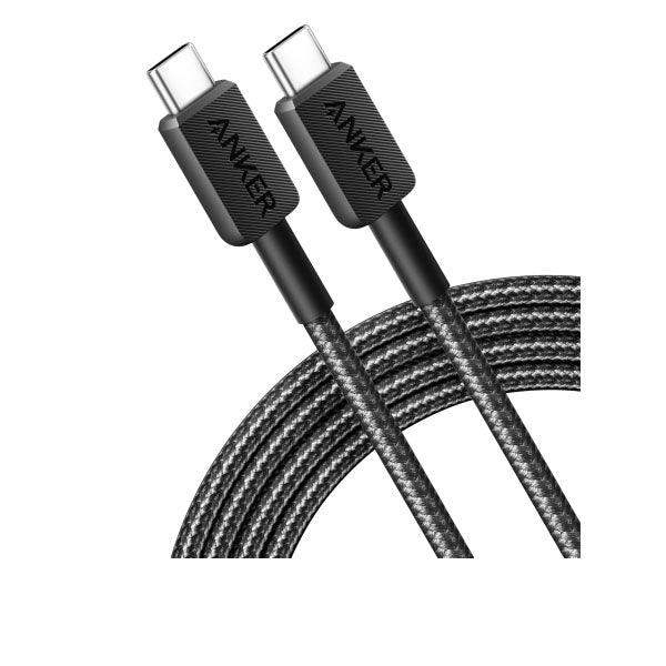 ANKER 322 USB-C Cable 3ft, 1.8 M / 60W BLACK