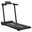 Smart Foldable Home Treadmill Supports up to 110 kg - Black Grey