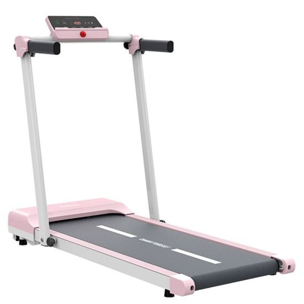 Smart Foldable Home Treadmill Supports up to 110 kg - Pink
