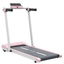 Smart Foldable Home Treadmill Supports up to 110 kg - Pink