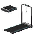 Smart Foldable Treadmill Supports up to 120 kg - Turquoise Black