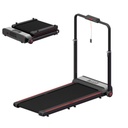 Smart Foldable Treadmill Supports up to 120 kg - Silver Black