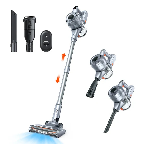 ILIFE H80 Cordless Stick Vacuum Cleaner-Space Gray