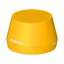 Momax 1-VIBE GO LITE Magnetic Wireless Speaker (Yellow)