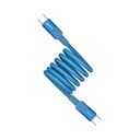 Momax Mag.Link 100W USB-C to USB-C Magnetic Cable 1m  (Blue)