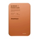 Momax Q. Mag X 5000mAh ultra Slim Wireless Battery Pack - Orange