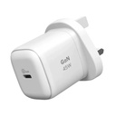 Momax 1-Charge 45W 1-Port GaN Charger 1x USB-C (UK) (White)
