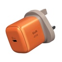 Momax 1-Charge 45W 1-Port GaN Charger 1x USB-C (UK) (Orange)