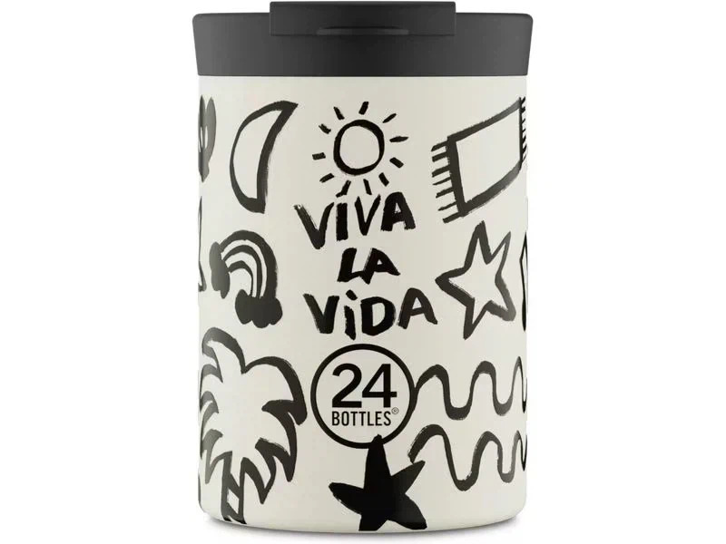 24Bottles Travel Tumbler 350ml - Viva la Vida