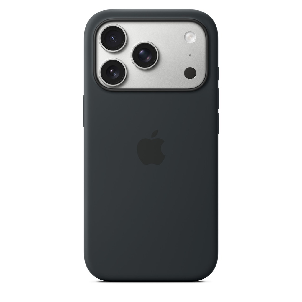 iPhone 17 Pro Max Silicone Case with MagSafe – Black