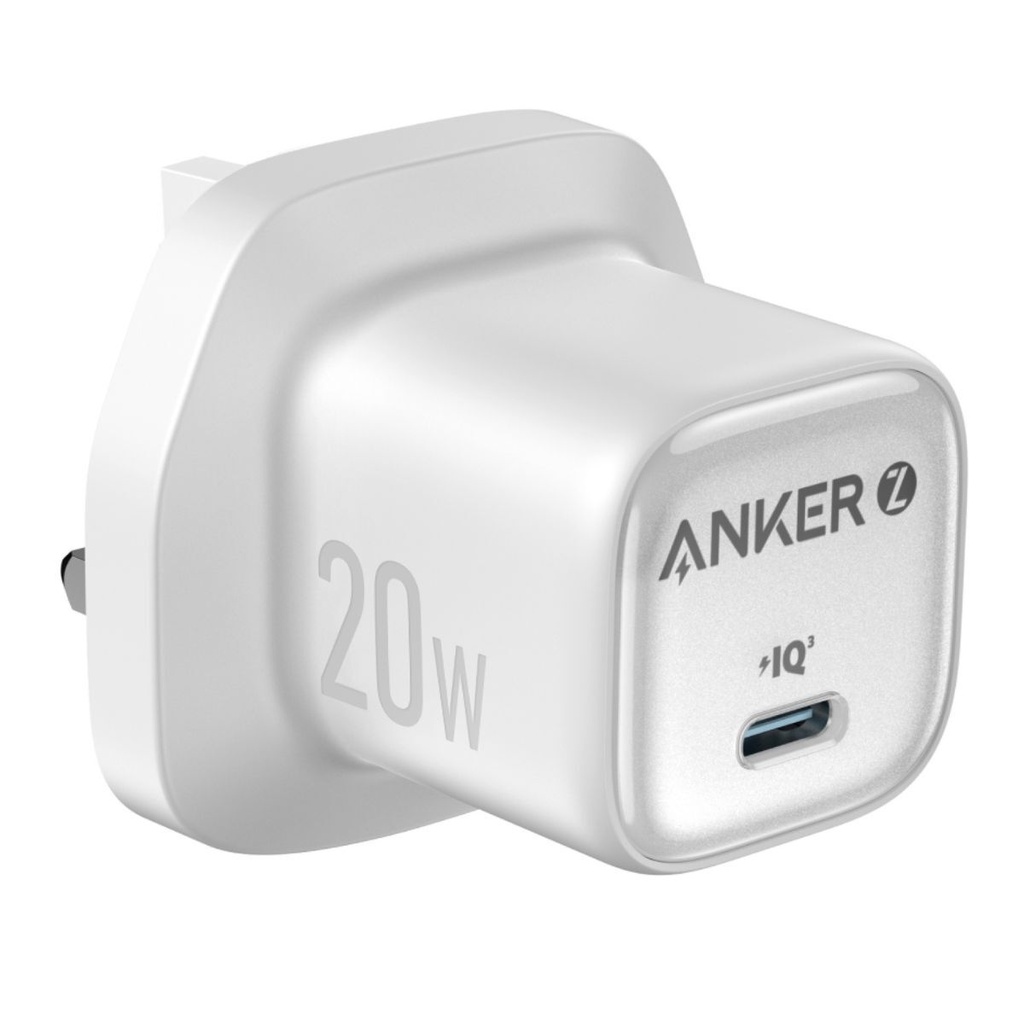 Anker USB-C 20W Charger, White - A2699K21