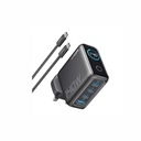 Anker Charger (140W, 4-Ports, PD 3.1) with USB-C Cable - Dark Grey