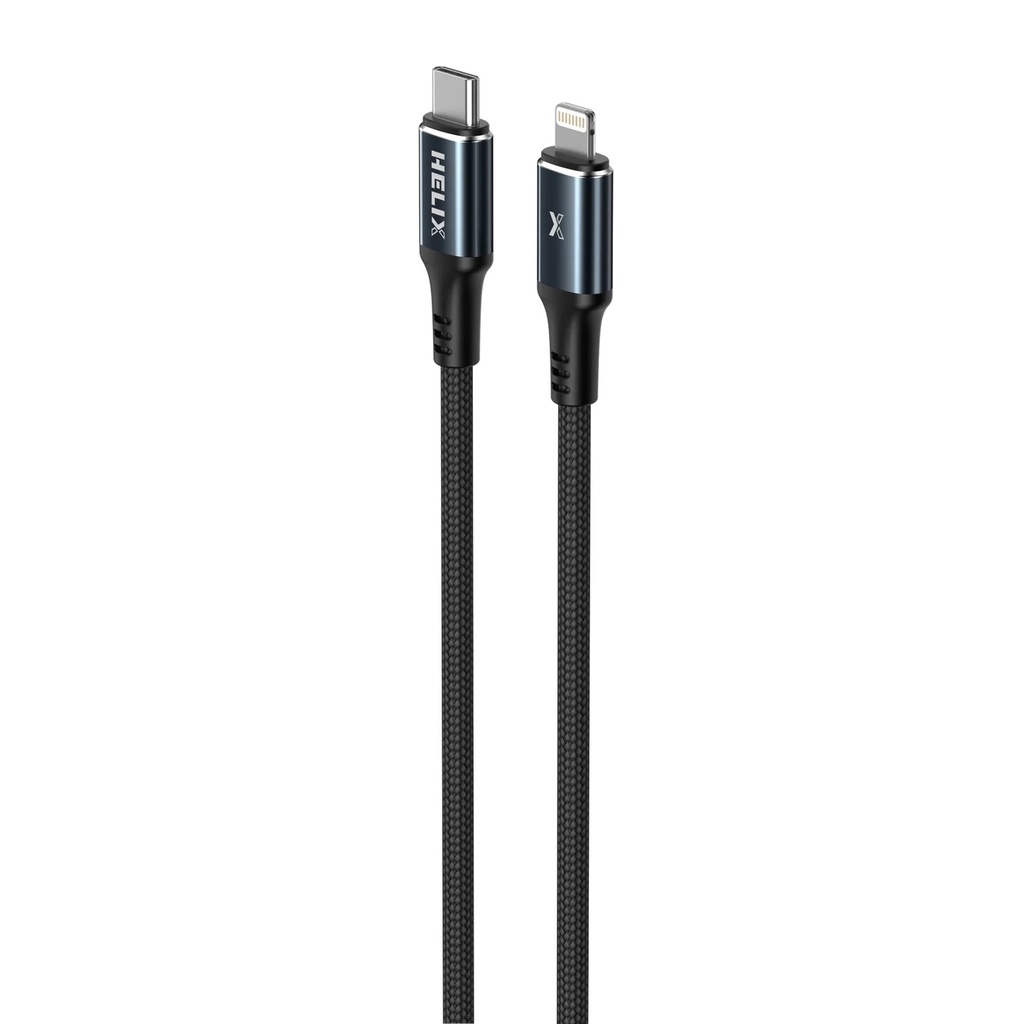 HELIX USB-C to Lightning® 3A Ultra Fast Durable Braided Cable 1.2m HELICORD-CI