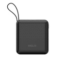 HELIX 4-in-1 Power Bank 20,000mAh – Built-in Cables, 20W PD Fast Charging, LED Display, Universal Compatibility | HELIMULTI-20