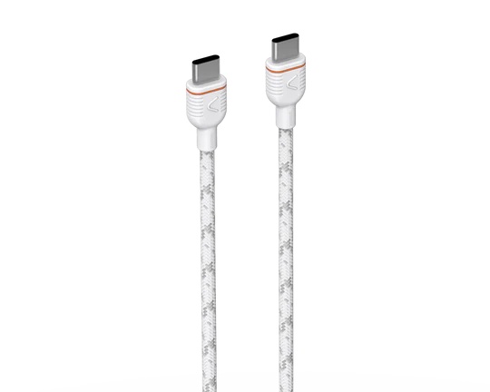 Unisynk USB-C to USB-C Cable 240W White 1.2m