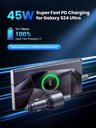 UGREEN 63W 2-Port Fast Car Charger (Space Grey)