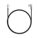 Aukey Right Angle Gaming MFi Lighting Cable - 1.2m - Black
