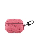 CLOAK - Ostrich Leather Case For AirPods Pro - Pink