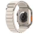 Apple Watch Original 49mm Starlight Alpine Loop - Large