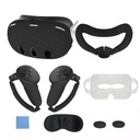 Silicone Kit For Meta Quest 3 With Pp Bag - Black