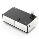 Gamvity Newest Music Version Pro Version Smart Coffee Table 135L Refrigerator (Tb135) - White
