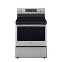 GE Free Standing Electric Range Cooker-76cm -(JCB835SILSS)