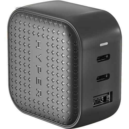 Hyper Juice 66W Gan USB Type-C Charger - Black