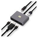 UNISYNK 5 Port USB-C Hub 8K Pro, 100W, 10398– Black