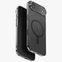 UNIQ iPhone 17 Air Case 2025 6.6-inch Magclick Charging Airsuit - Glossy Smoke (Glossy Smoke) 